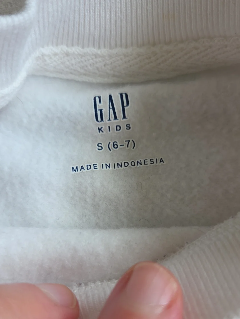 GAP Sweatshirt with Multicolor Polka Dots